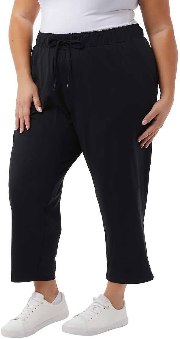 32 Degrees Yoga Pants - Capri for Women - Outdoor Pants with Drawstring