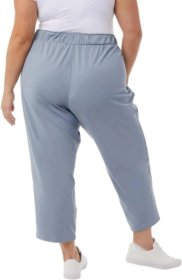 32 Degrees Yoga Pants - Capri for Women - Outdoor Pants with Drawstring