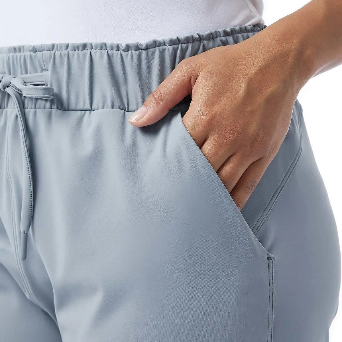 32 Degrees Yoga Pants - Capri for Women - Outdoor Pants with Drawstring