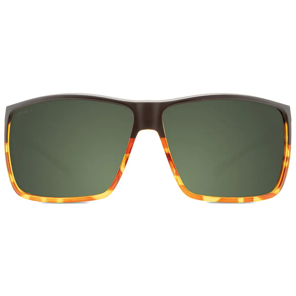 Abaco Polarized Crash Boat Color: Matte Black / Tortoise Fade/ G15