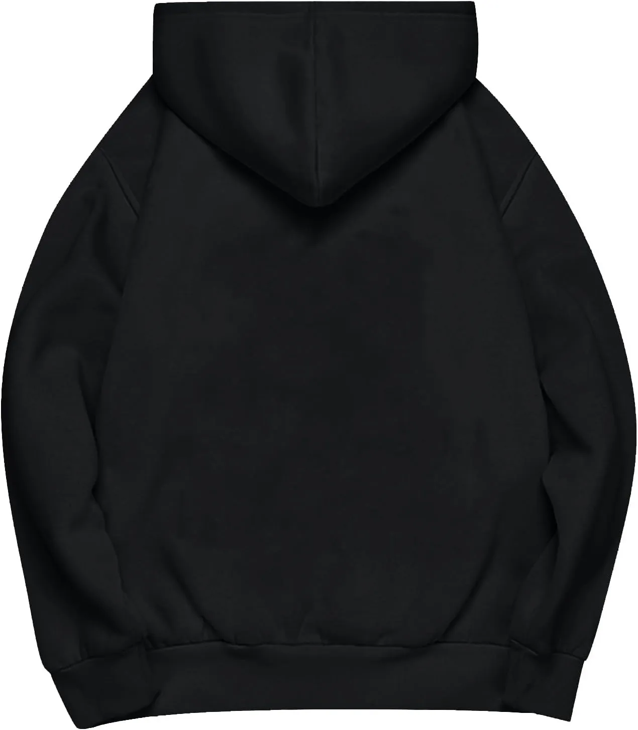ADHOWBEW Womens Hoodies 2024 Fashion Oversized Drop Shoulder Long Sleeve Drawstring Sweatshirt Pullover with Pockets