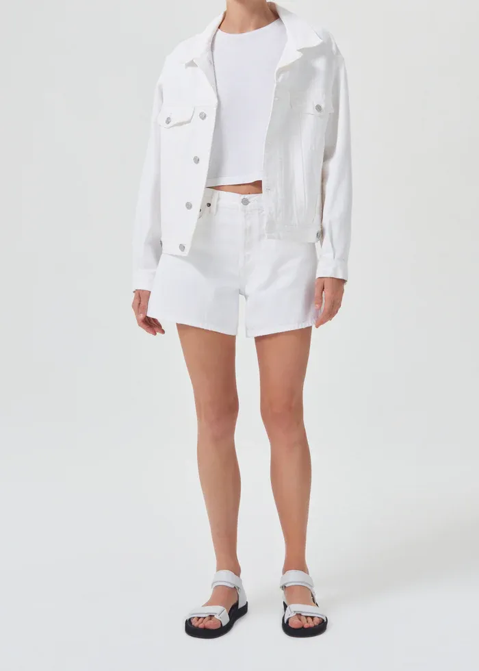 AGOLDE - Parker Long Short in Dough
