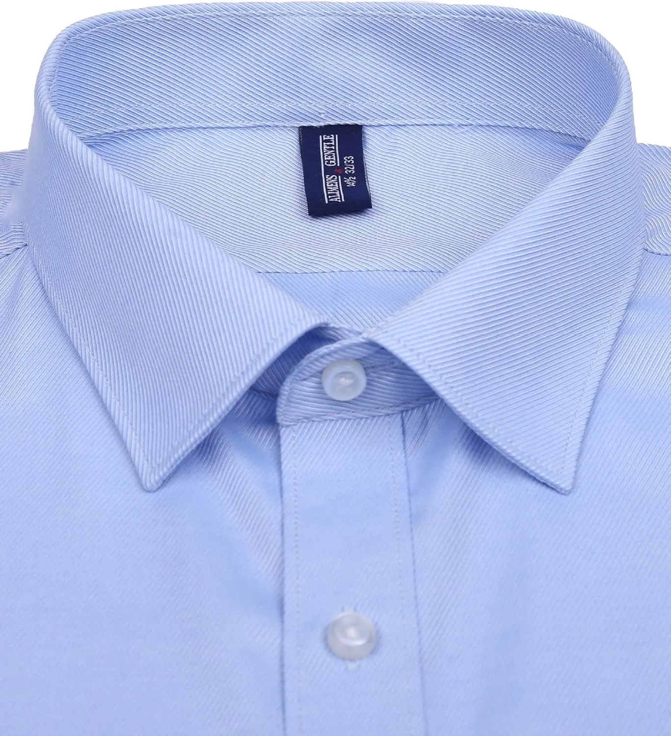 Alimens & Gentle French Cuff Regular Fit Dress Shirts (Cufflink Included)