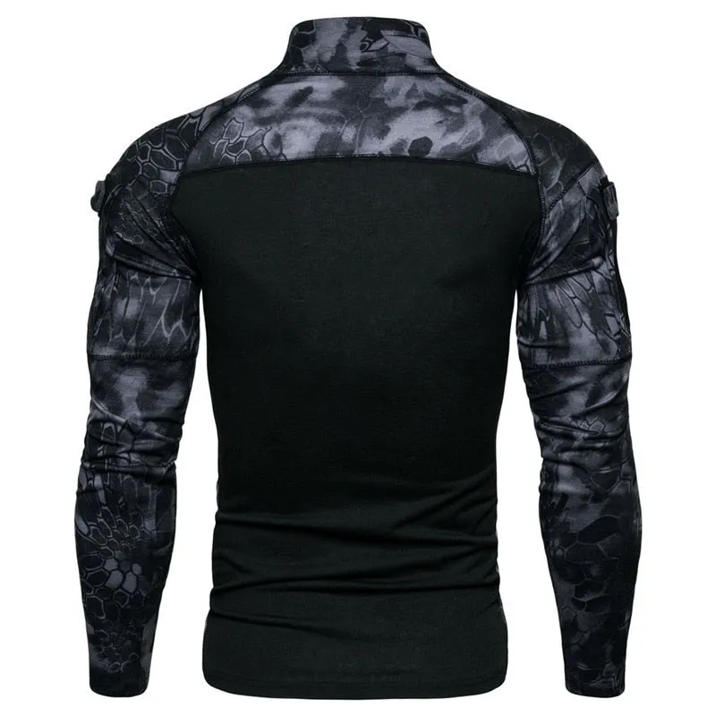 Ashore Shop Mens Camouflage Tactical Athletic Shirt