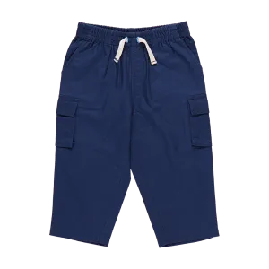 Baby Boys Pull On Pant - Navy