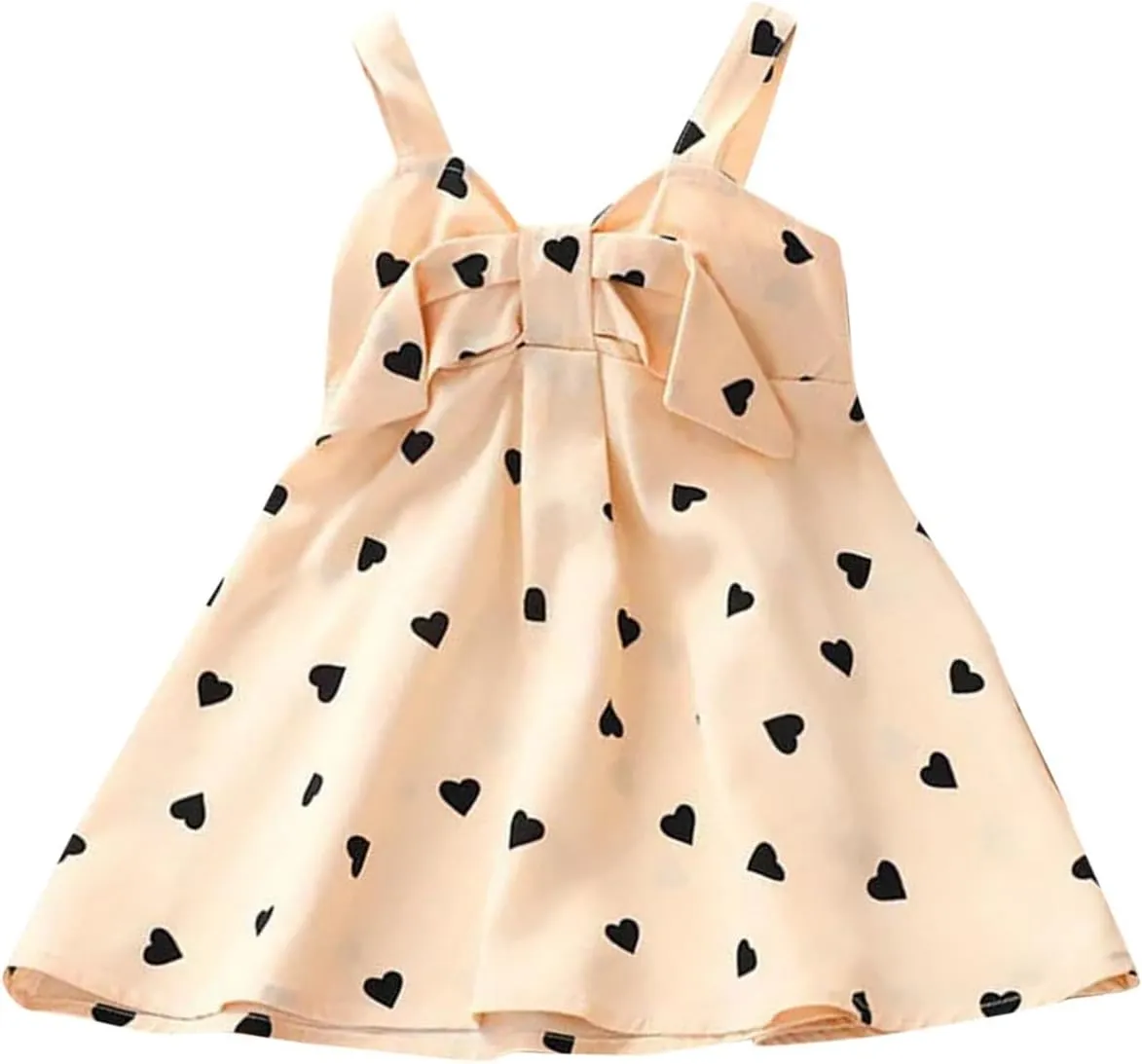 Baby Girl Beach undress Toddler Girl Summer Dress Cute Bowknot Spaghetti Strap Sleeveless Backless Dresses