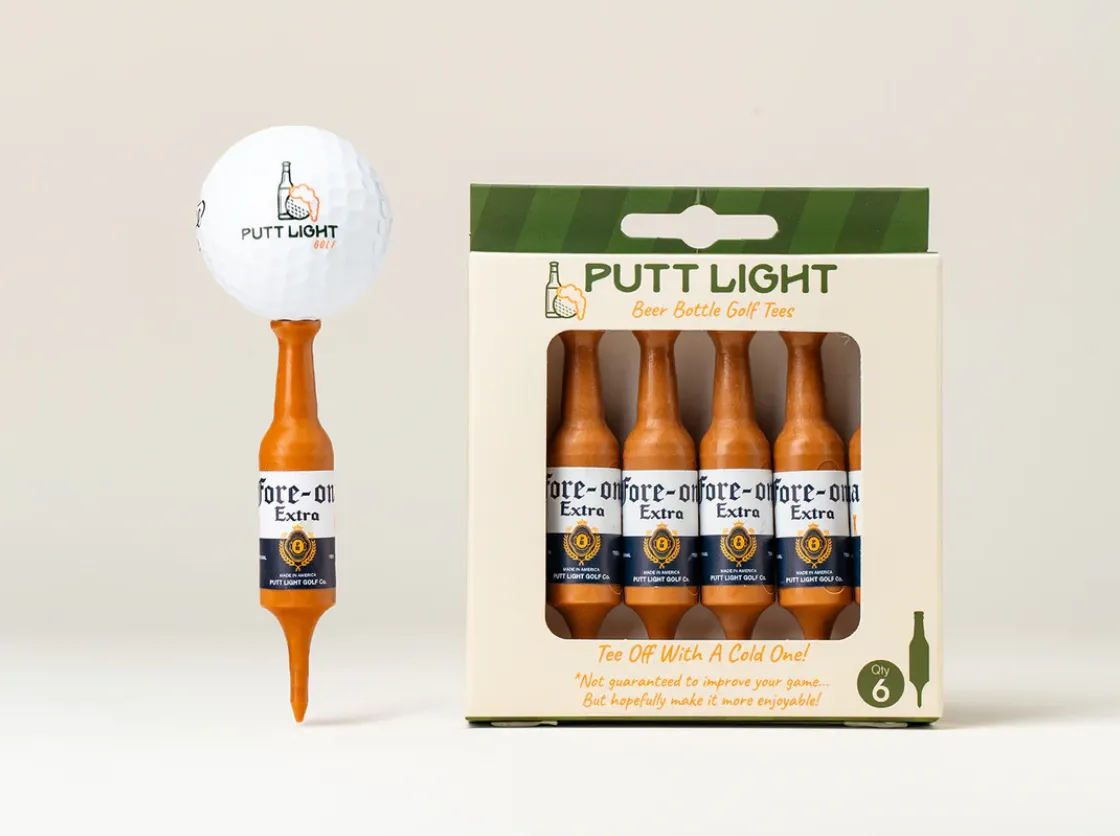 Beer Bottle Golf Tees