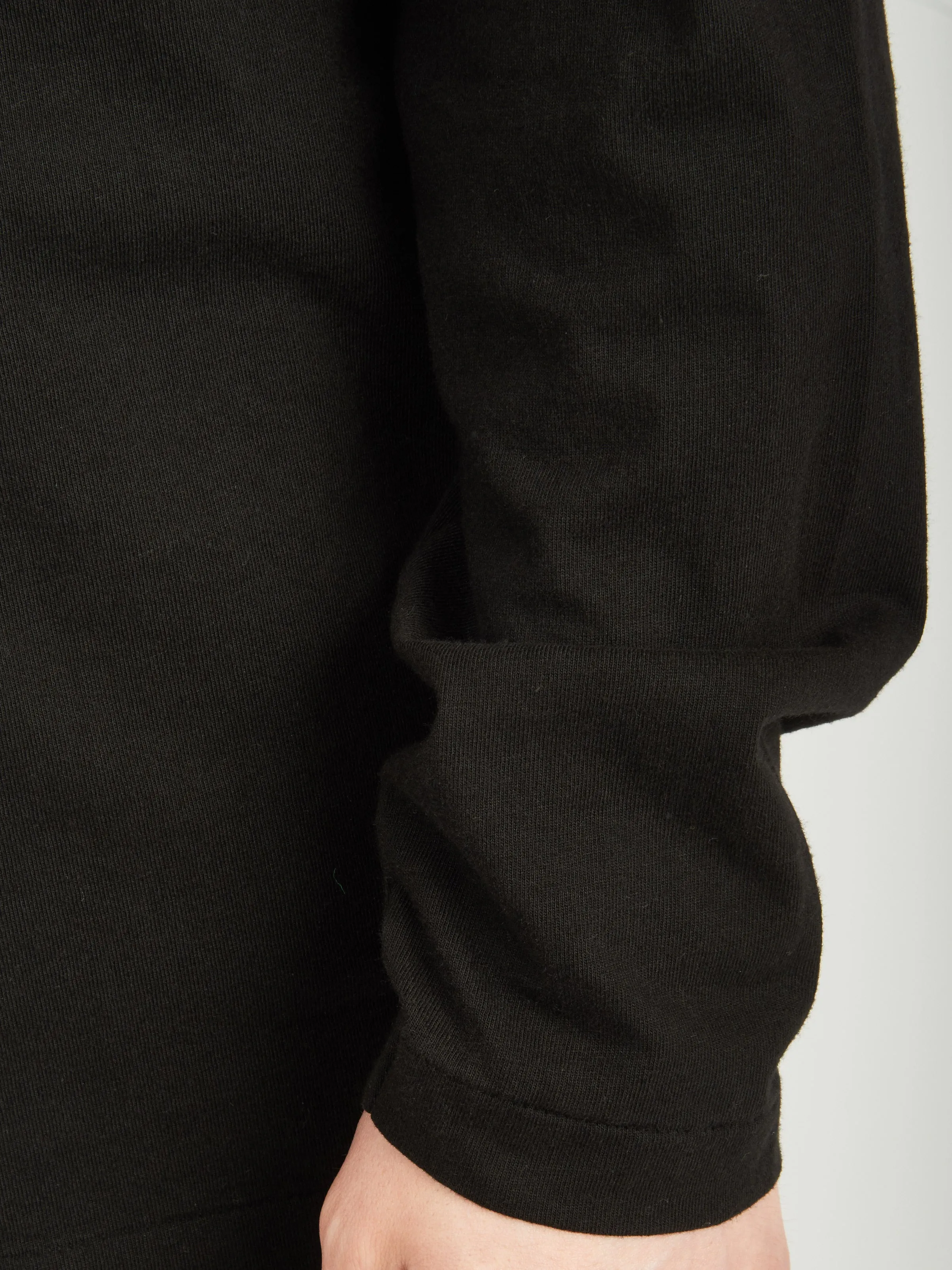 Black L/S Pocket Tee