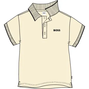 Boss - Sand polo T-shirt