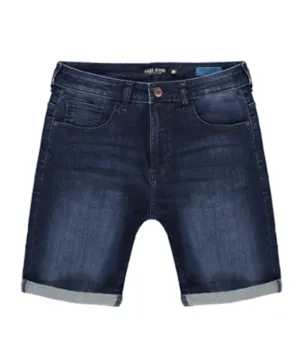 Boy's Cotton Lodger Denim Shorts - Dark Used