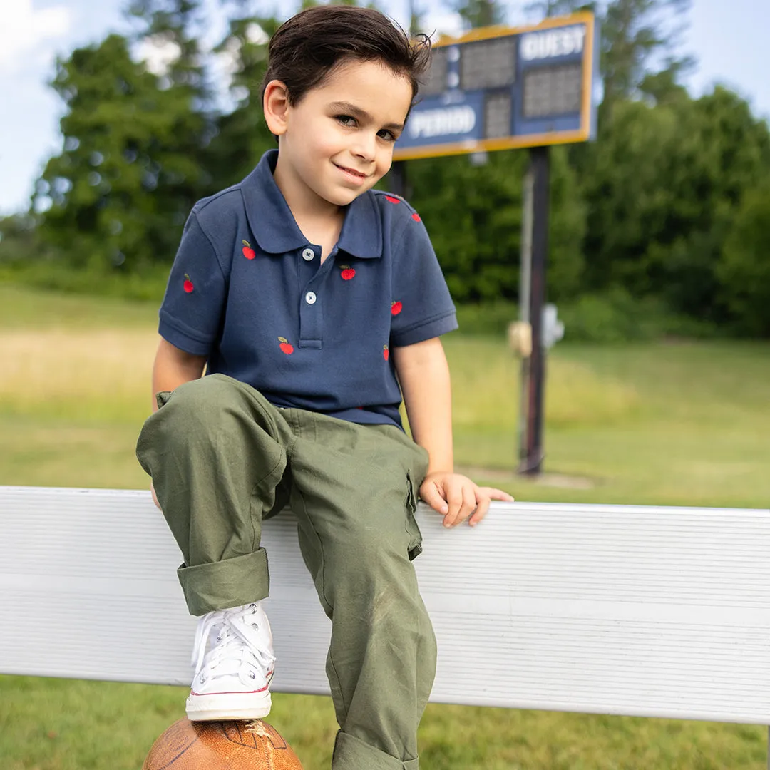 Boys Pull On Pant - Four Leaf Clover