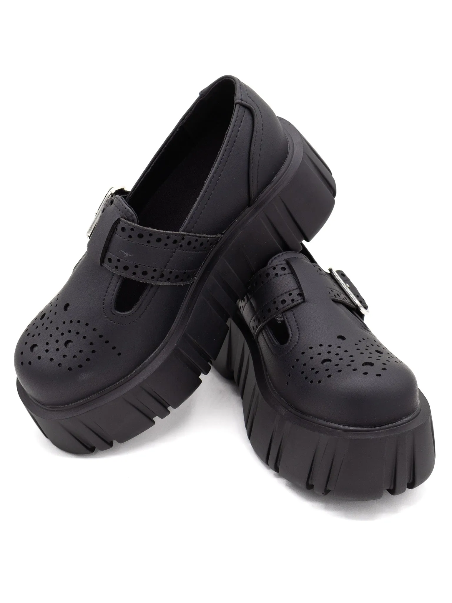 Brogue Platform Mary Jane - T.U.K.