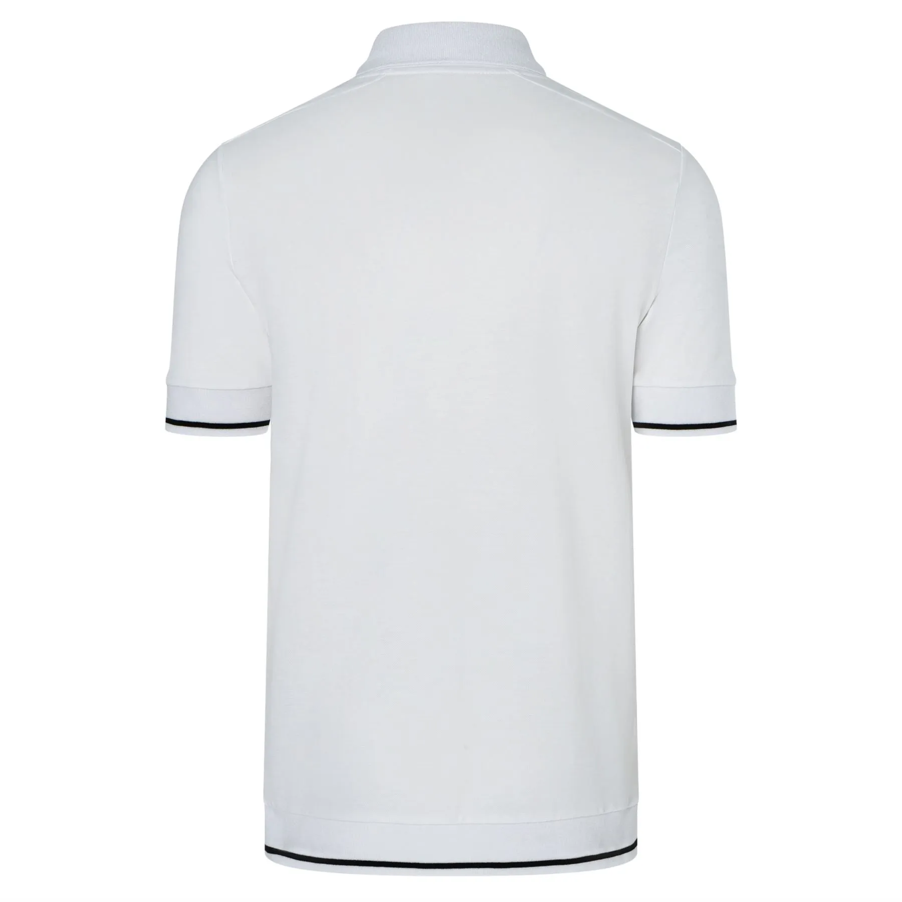 Bruno Cotton Pique Polo White - SS24