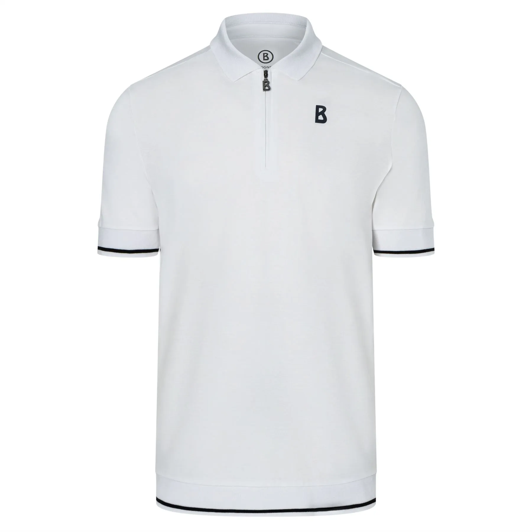 Bruno Cotton Pique Polo White - SS24