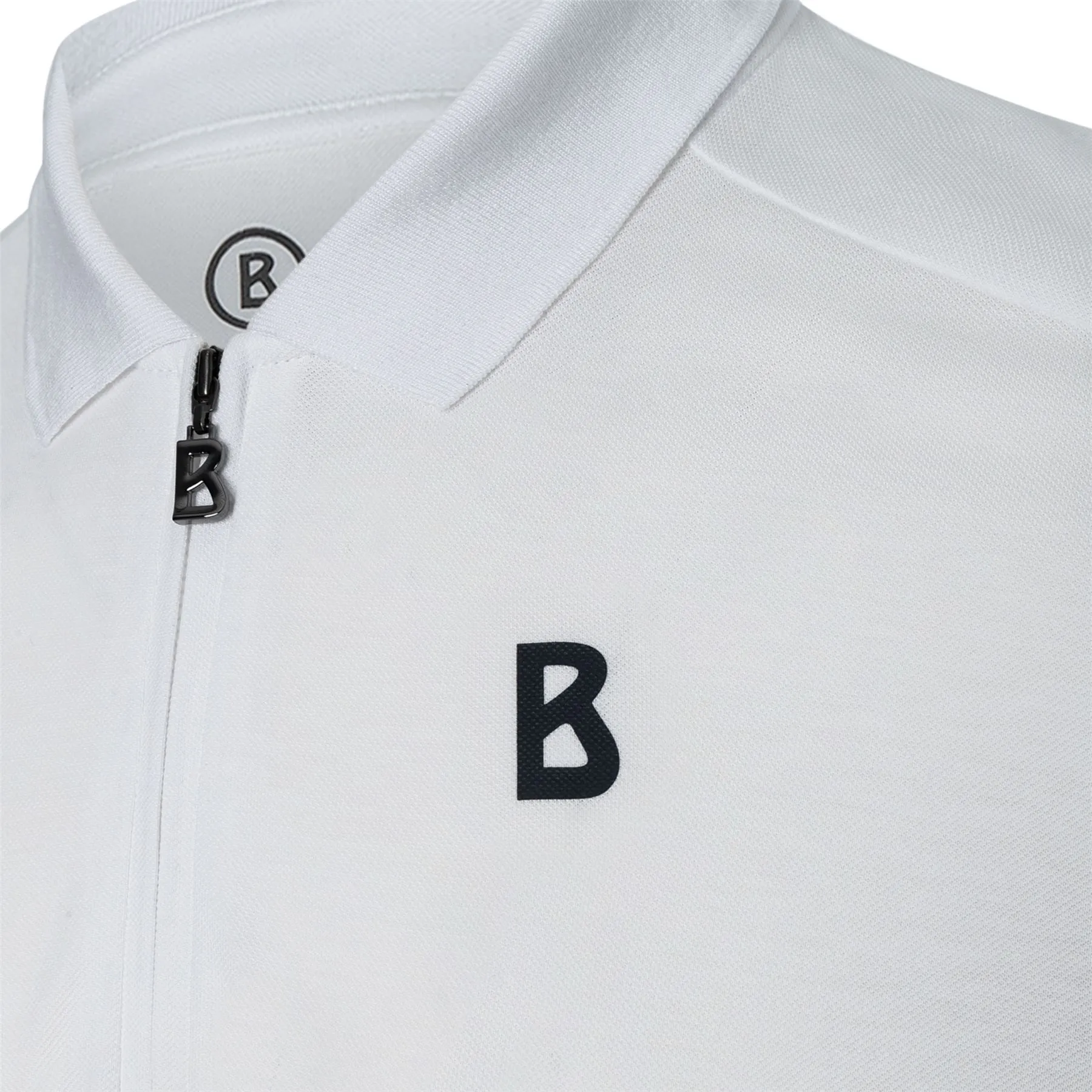 Bruno Cotton Pique Polo White - SS24