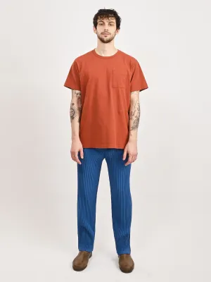 Burnt Orange Single Pocket Tee