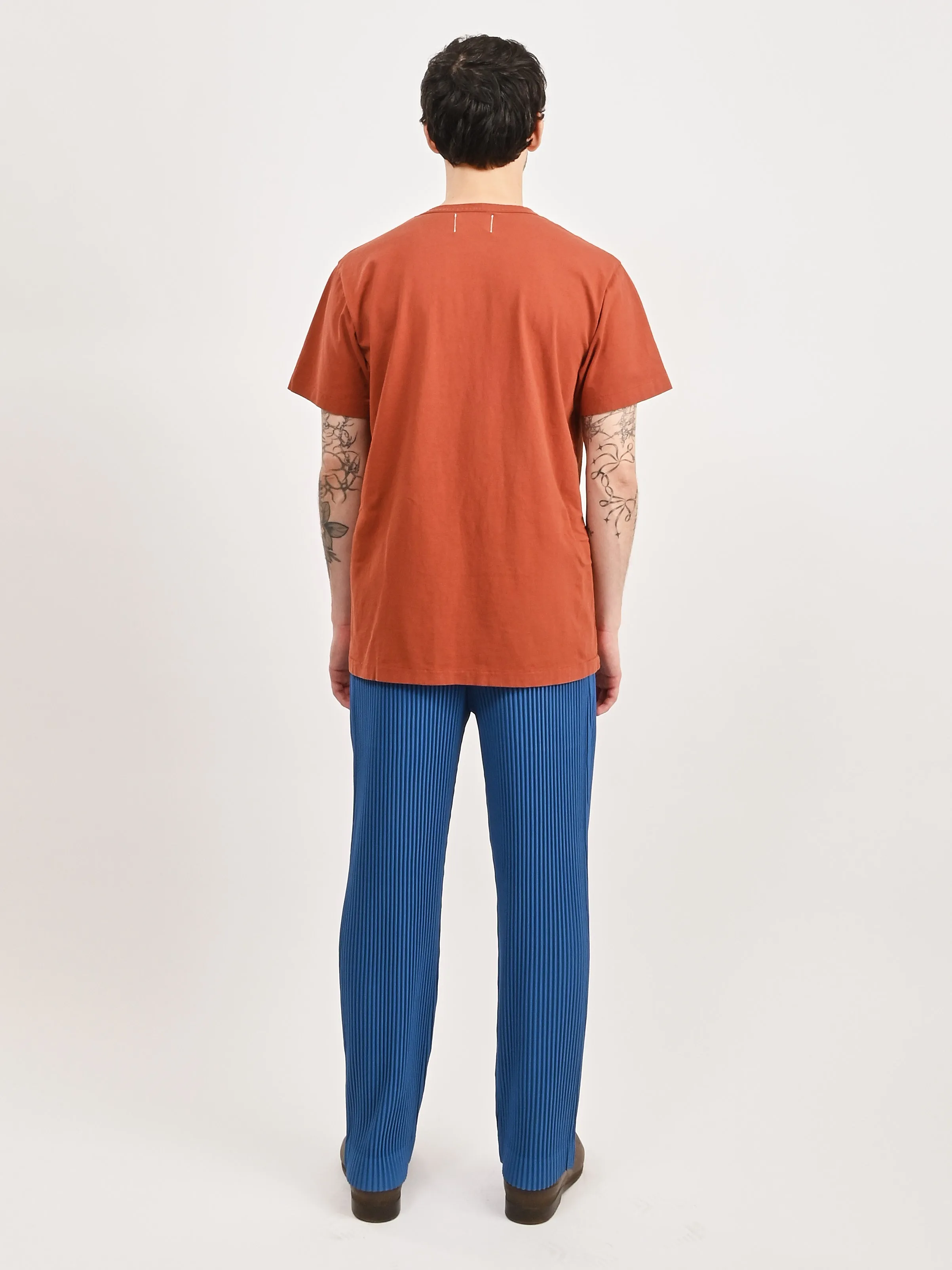 Burnt Orange Single Pocket Tee