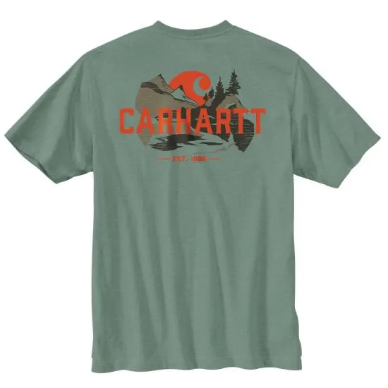Carhartt 104615 Heavyweight Outdoor Graphic Short Sleeve T-Shirt