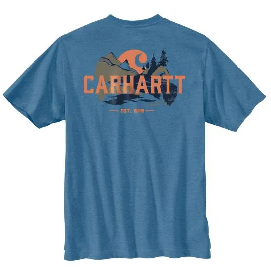Carhartt 104615 Heavyweight Outdoor Graphic Short Sleeve T-Shirt