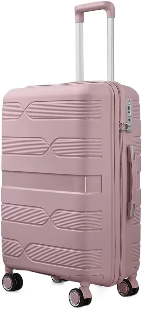 Carry-on Suitcase Luggage 20/24/28inch Lightweight Durable 4-Wheel Spinner Cabin Size Travel Suitcase Women's Luggage Carry-on Suitcases Carry On Luggages (D 20in)