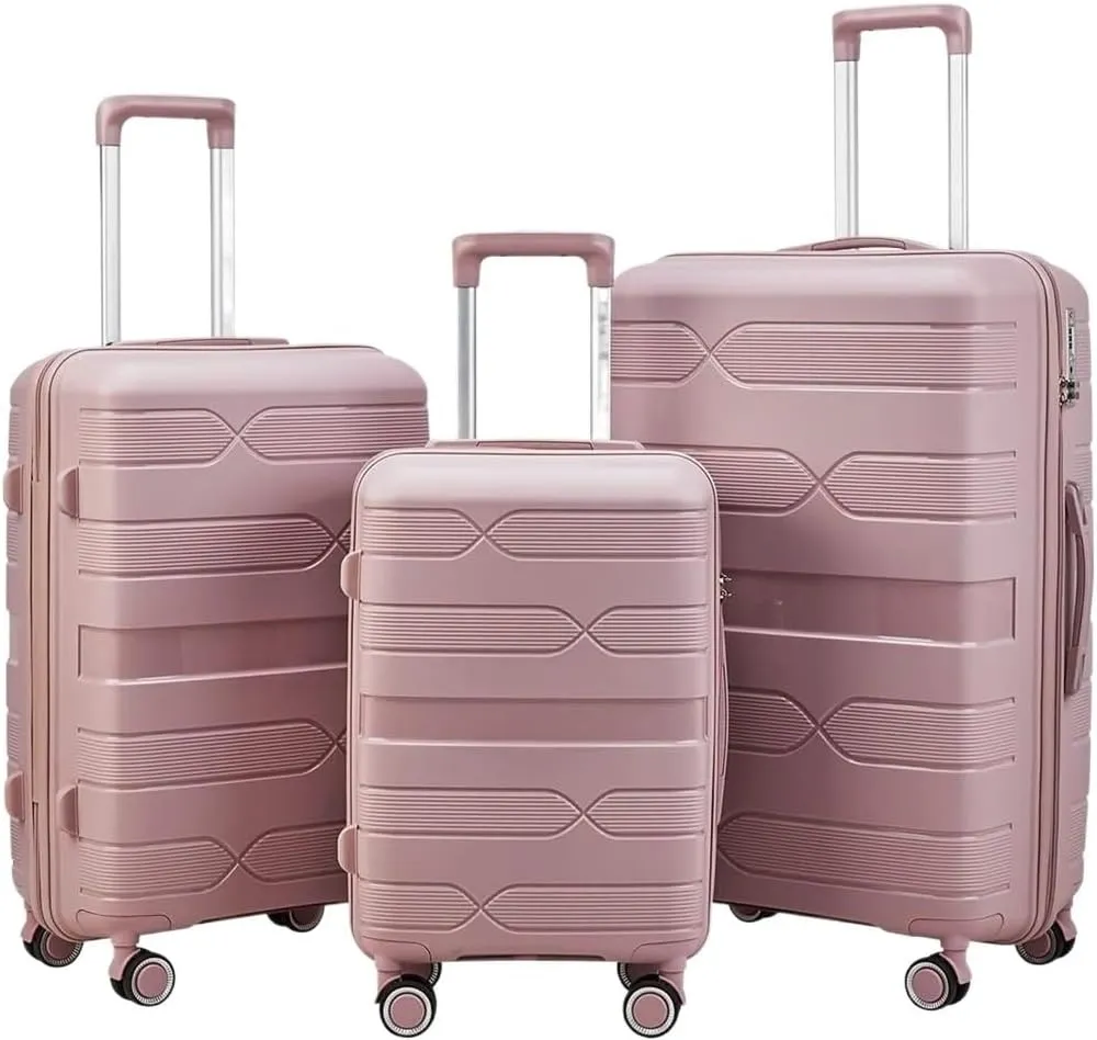 Carry-on Suitcase Luggage 20/24/28inch Lightweight Durable 4-Wheel Spinner Cabin Size Travel Suitcase Women's Luggage Carry-on Suitcases Carry On Luggages (D 20in)