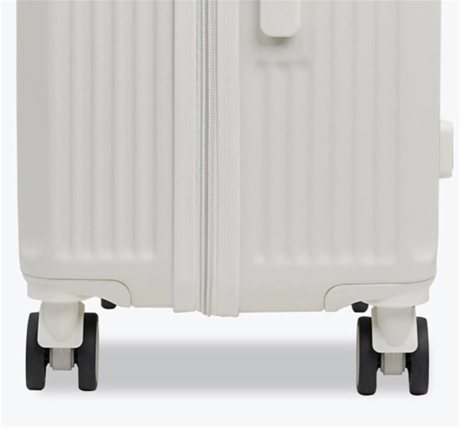 Carry-on Suitcase Luggage Luggage For Women Suitcsases With Cup Holder USB Spinner Wheels Hardside Luggage With Lock Carry-on Suitcases Carry On Luggages (Color : Black, Size : 20in)