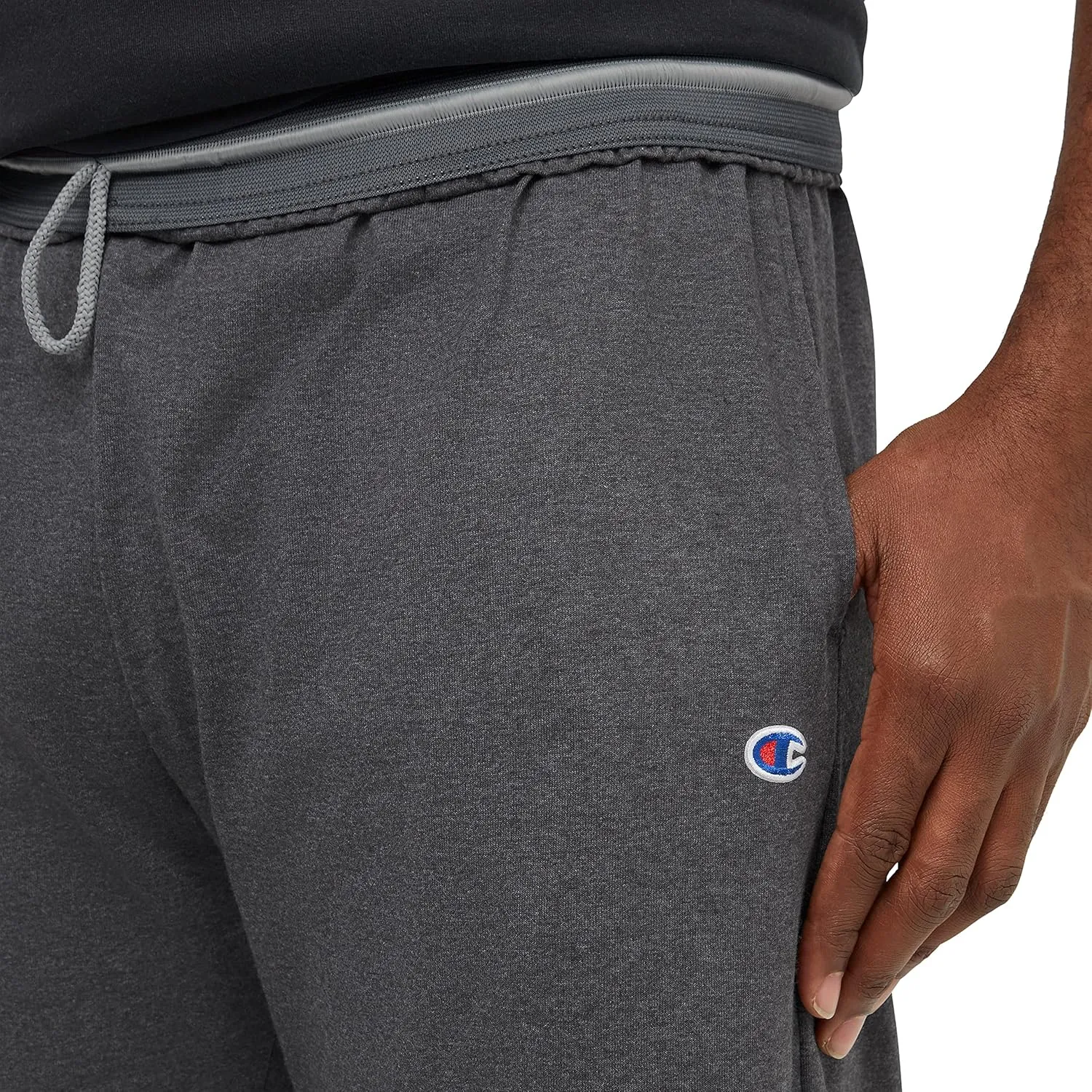 Champion Men's Pants, Lightweight Open-Hem Lounge Pants for Men, Jersey Pants (Reg. or Big & Tall)