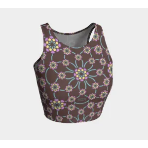 Chocolate Heavenly Athletic Crop Top