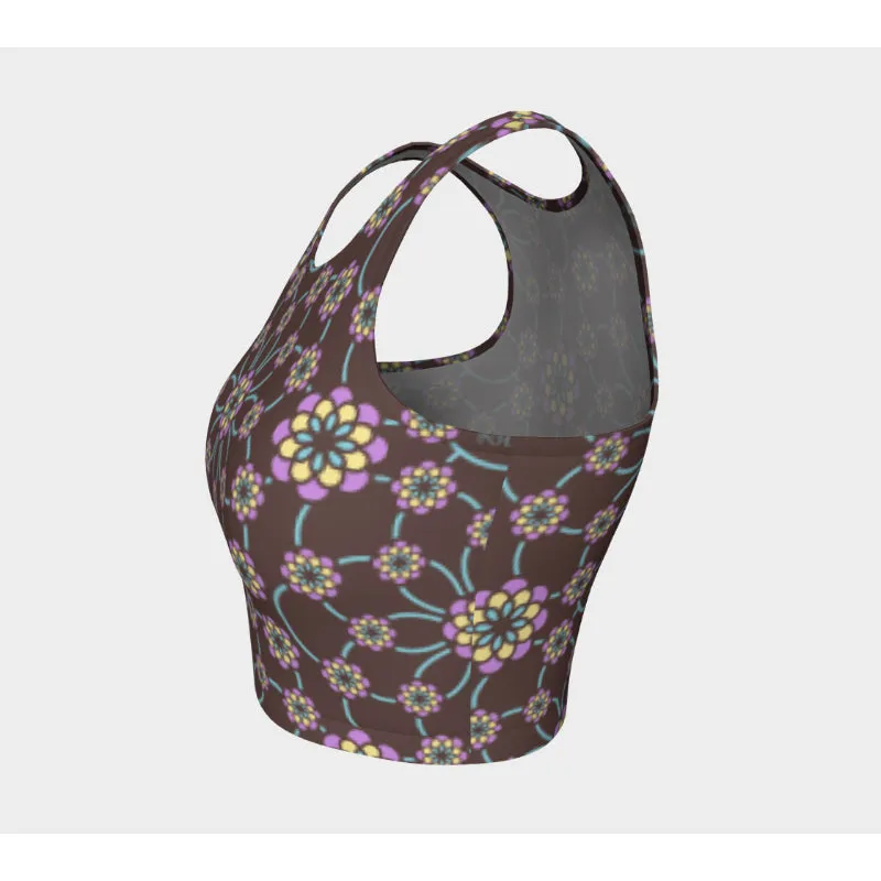 Chocolate Heavenly Athletic Crop Top