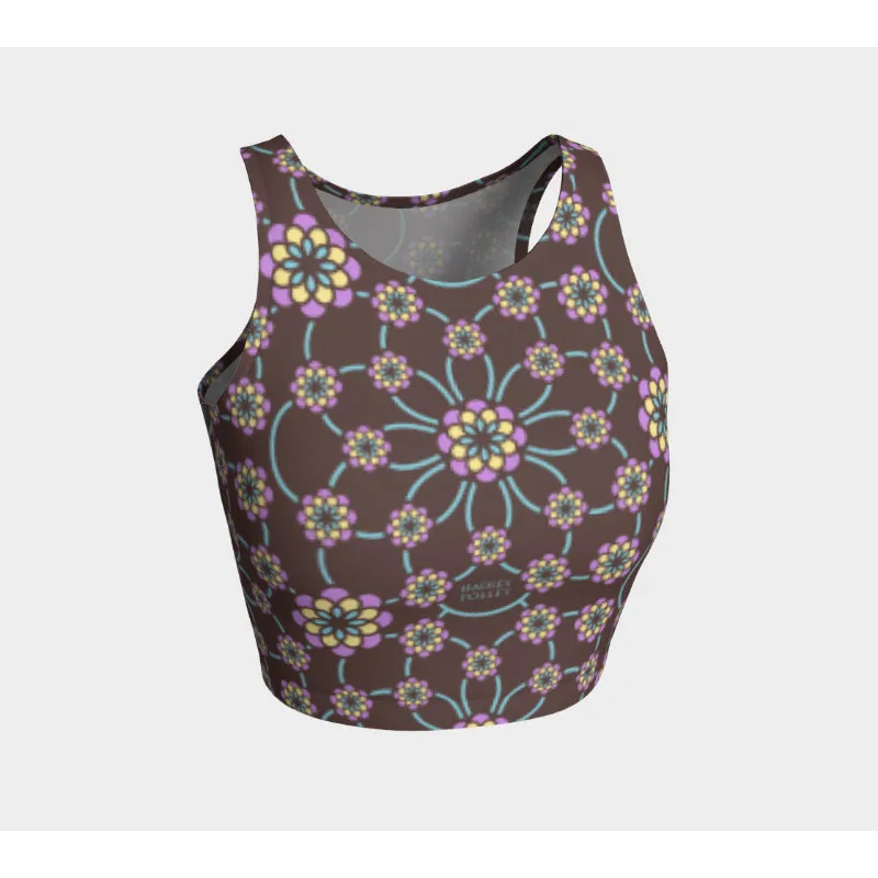 Chocolate Heavenly Athletic Crop Top