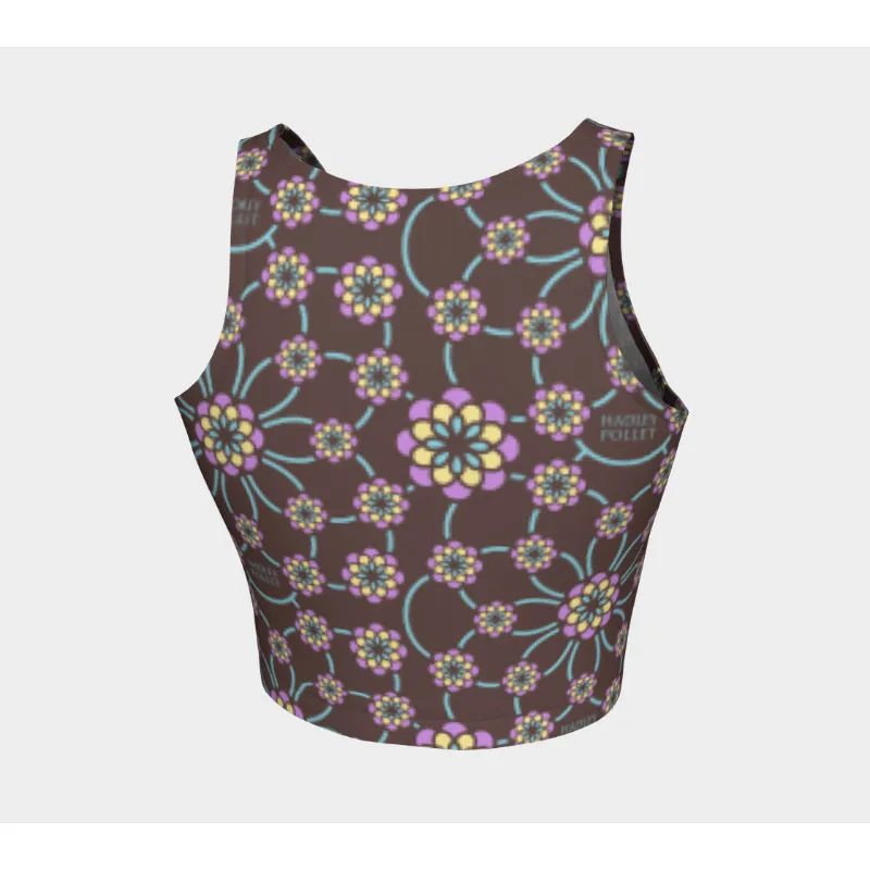 Chocolate Heavenly Athletic Crop Top