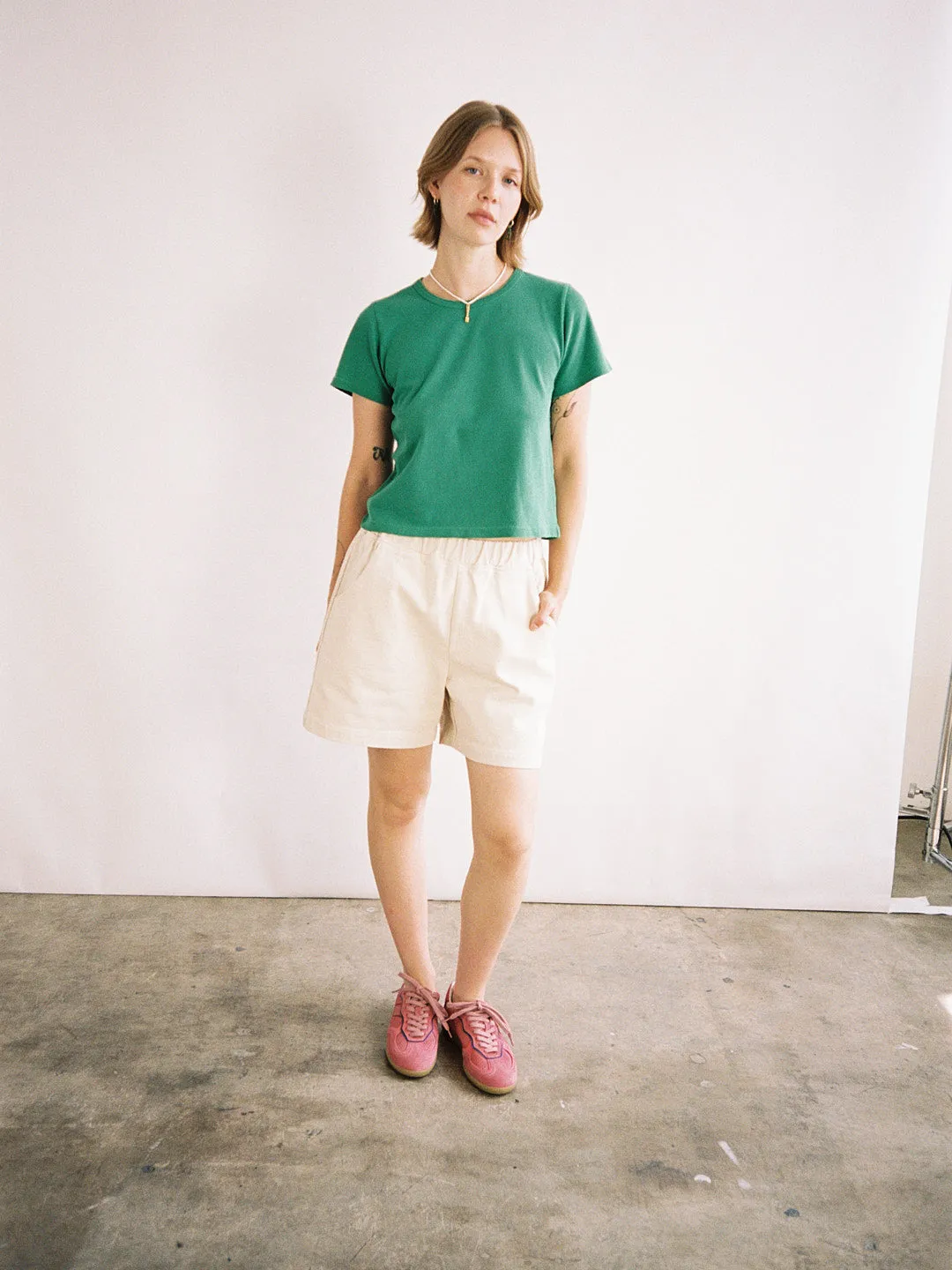 City Shorts - Natural