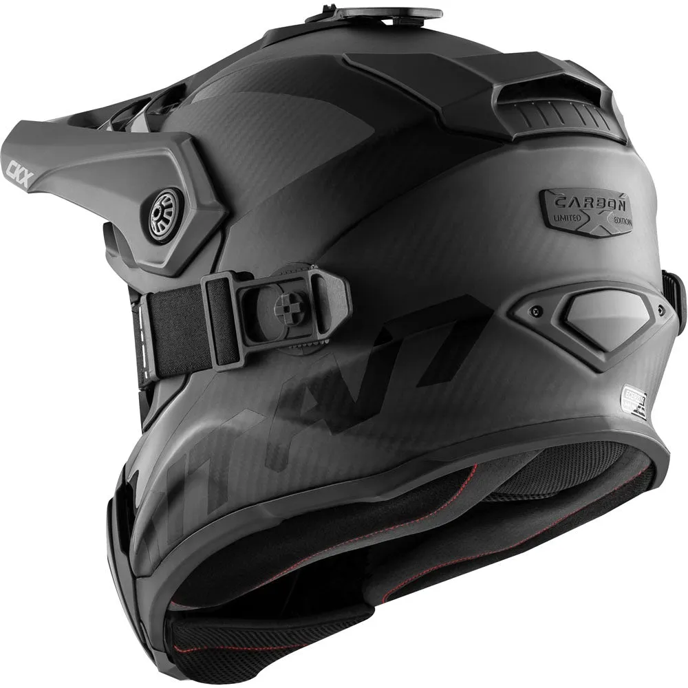 CKX Titan Air Flow Carbon Full Face Snowmobile Helmet Matte Black