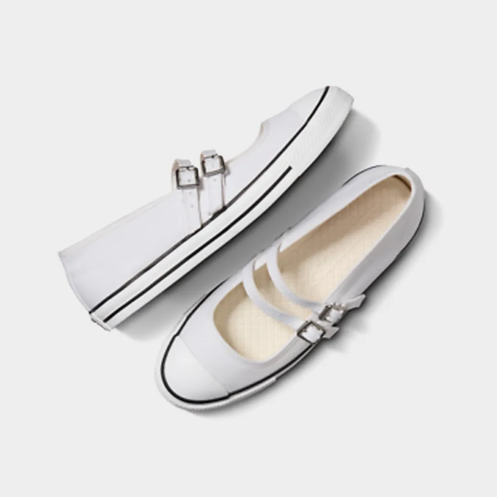Converse Womens Chuck Taylor All Star Dainty Mary Jane Sneaker Grey/White _ 182198 _ Grey
