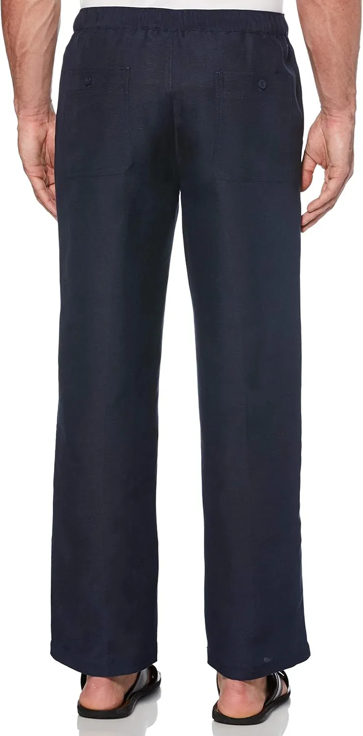 Cubavera Men's Linen-Blend Pants with Drawstring (Size Small-5x Big & Tall)