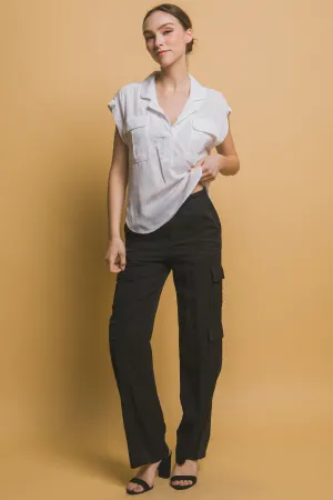 Denim Cargo Pant