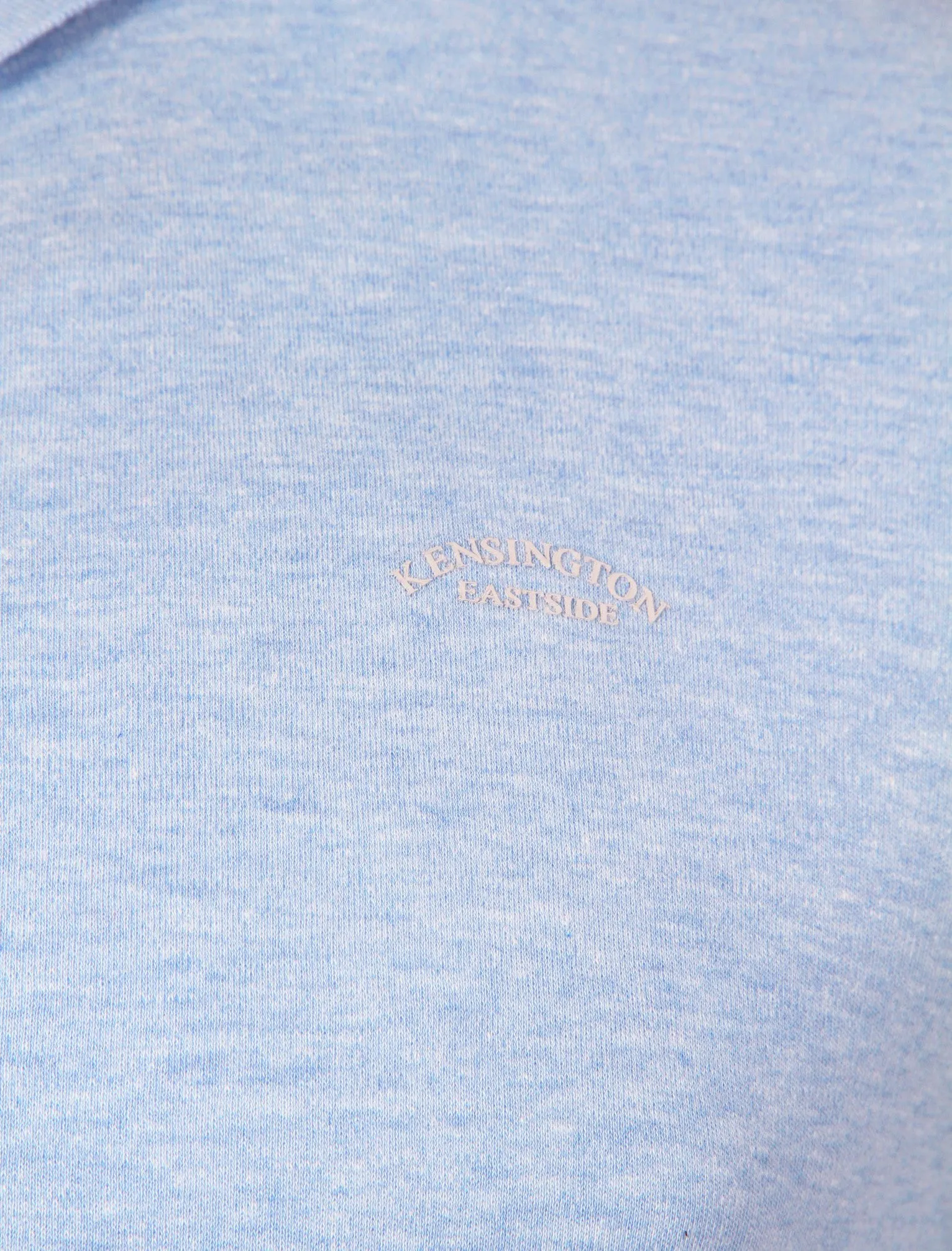 Densley Cotton Blend Polo Shirt In Placid Blue Marl - Kensington Eastside