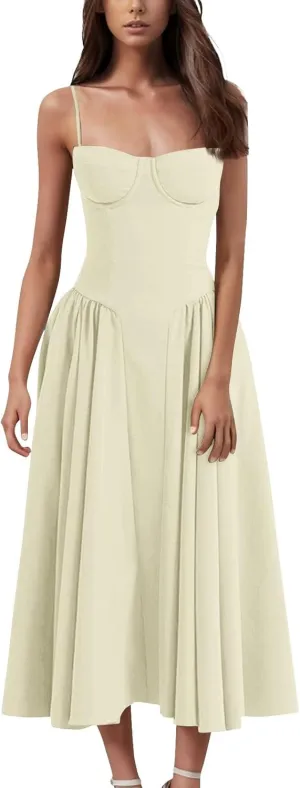Dresses for Women 2025 Sleeveless Maxi Dress Summer Dresses for Women 2025 Casual Floral Print