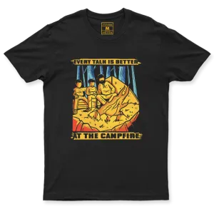 Drifit Shirt: Talk Better Campfire