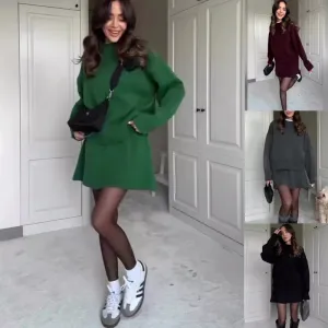Elegant Sweater Skirt Set for Women - Knit 2 Piece Outfit