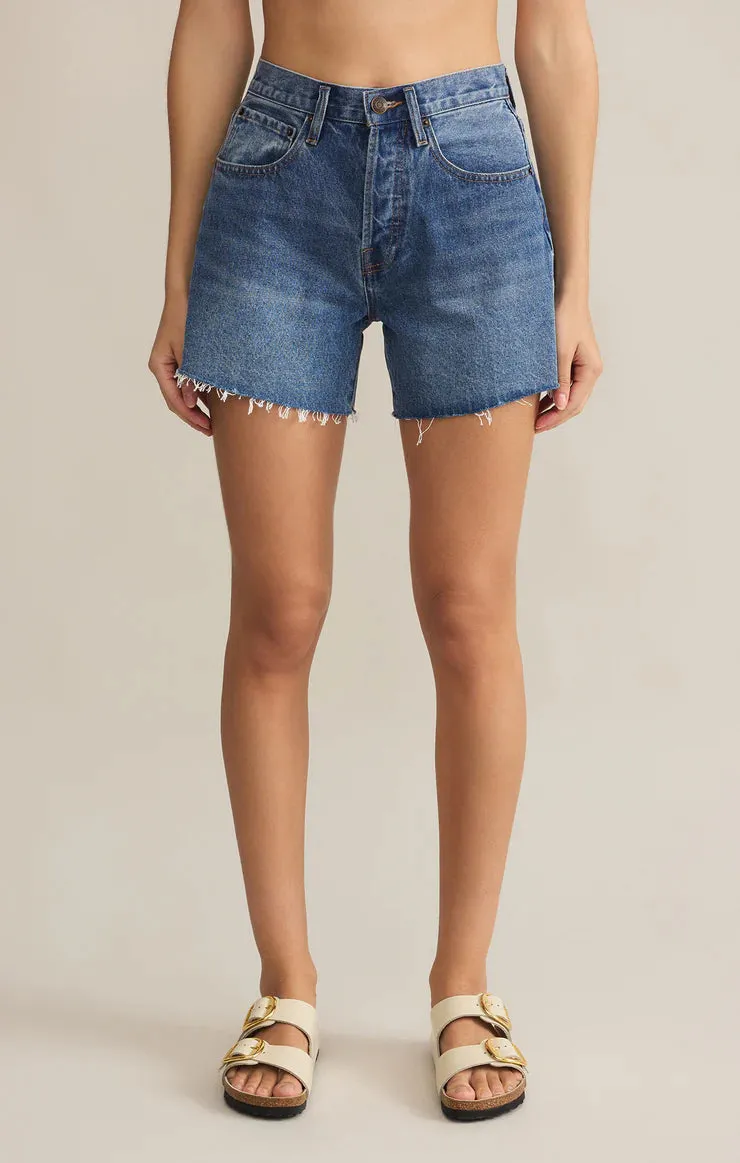 Everyday Hi-Rise Denim Short - Vintage Indigo