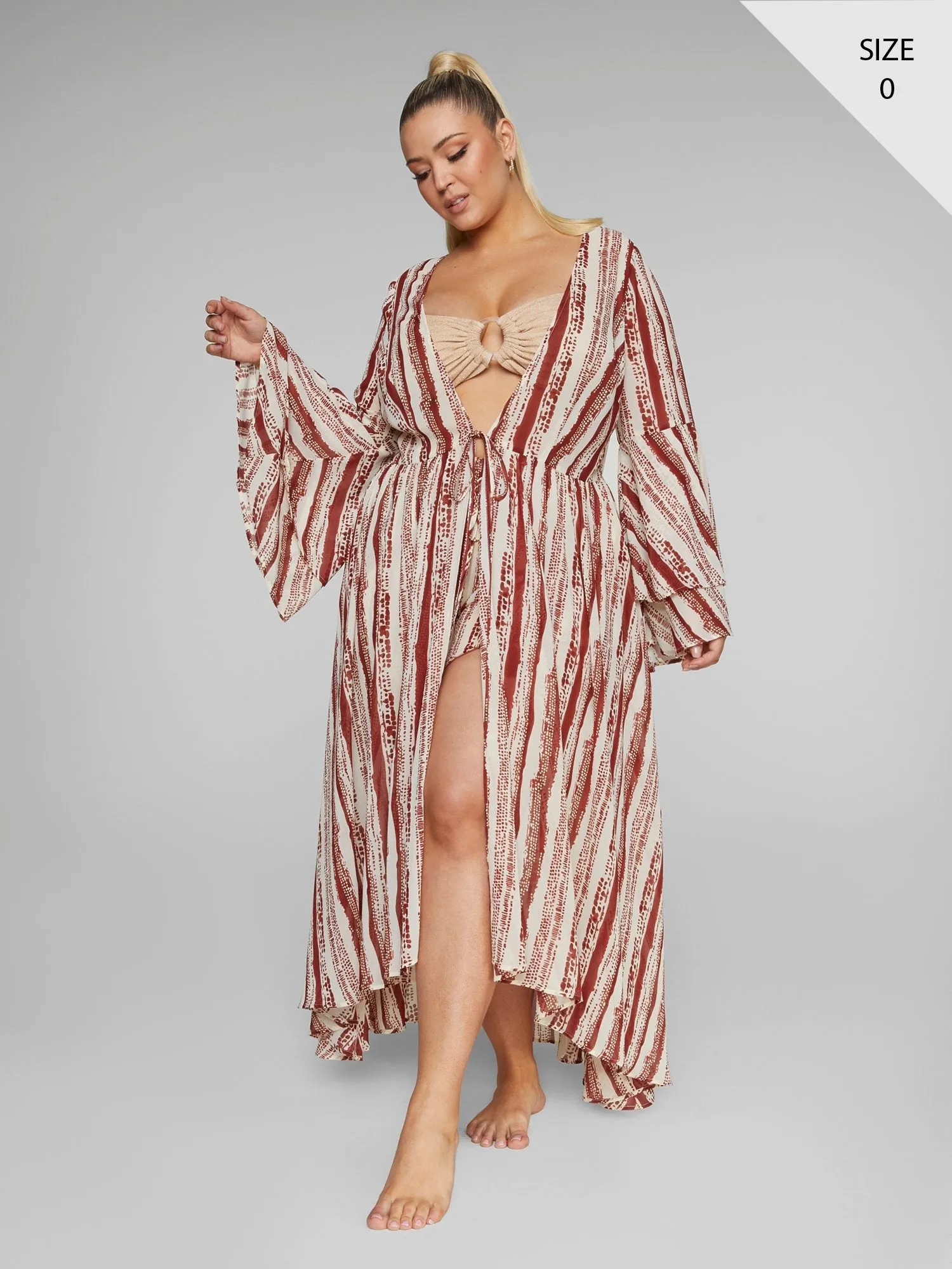Fashion To Figure - Vera Striped Shorts