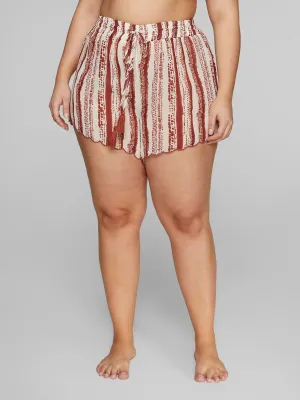 Fashion To Figure - Vera Striped Shorts