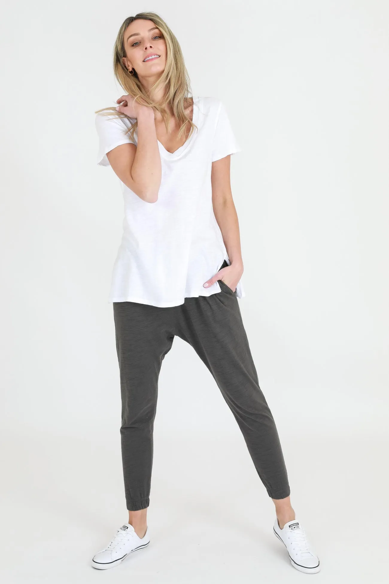 Frankie V Neck Tee