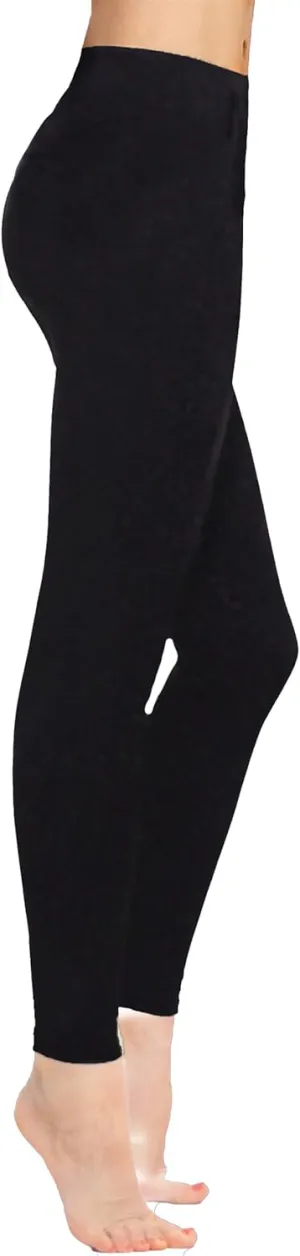 Generic Buttery Soft High Waisted Modern Leggings, Women's Yoga Pants, Medium, Blue