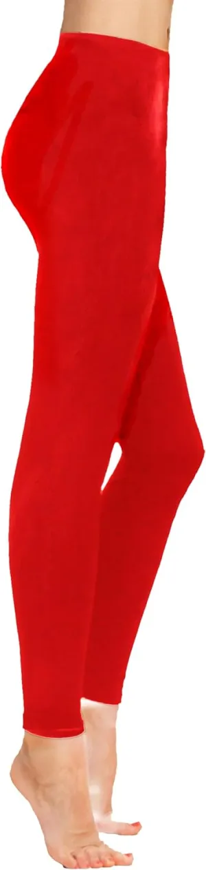 Generic Buttery Soft High Waisted Modern Leggings, Women's Yoga Pants, Medium, Blue