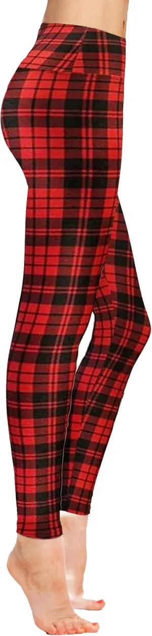 Generic Buttery Soft High Waisted Modern Leggings, Women's Yoga Pants, Medium, Blue