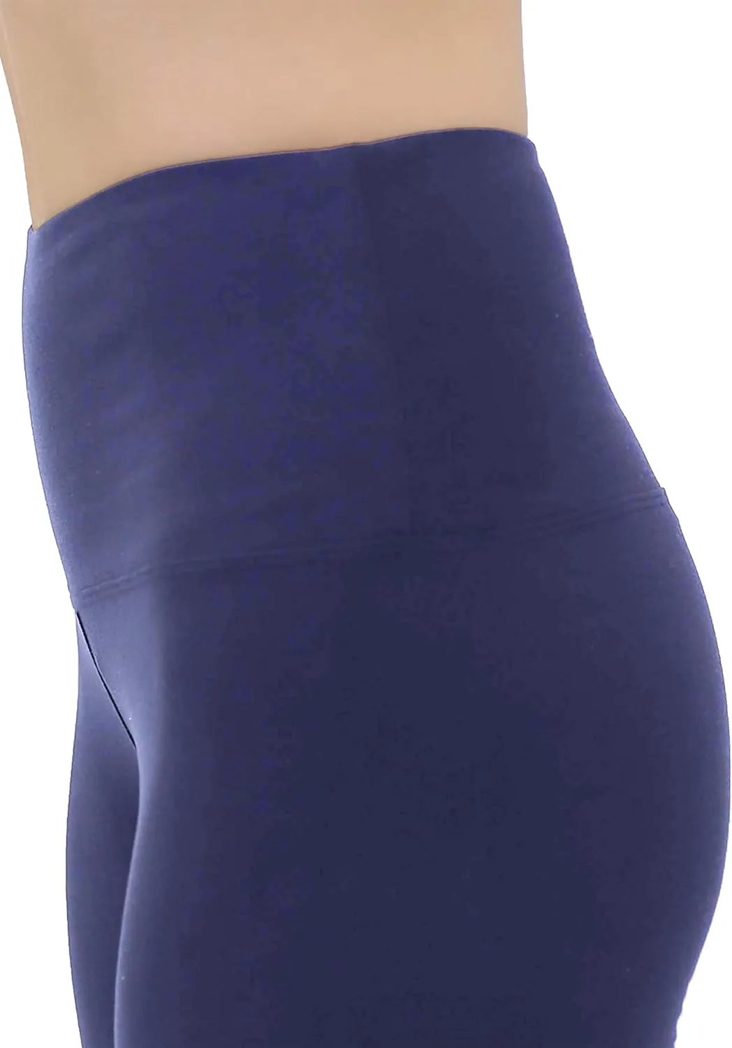 Generic Buttery Soft High Waisted Modern Leggings, Women's Yoga Pants, Medium, Blue