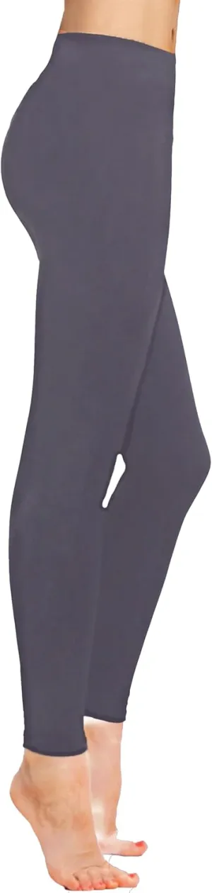 Generic Buttery Soft High Waisted Modern Leggings, Women's Yoga Pants, Medium, Blue