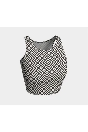 Geo Mazing Athletic Top